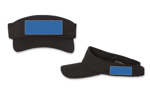 Visor decoration placement